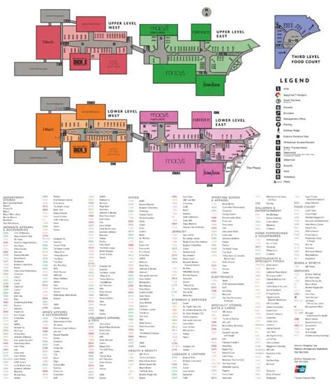 fashion mall las vegas map